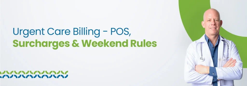 Urgent Care Billing - POS, Surcharges & Weekend Rules
