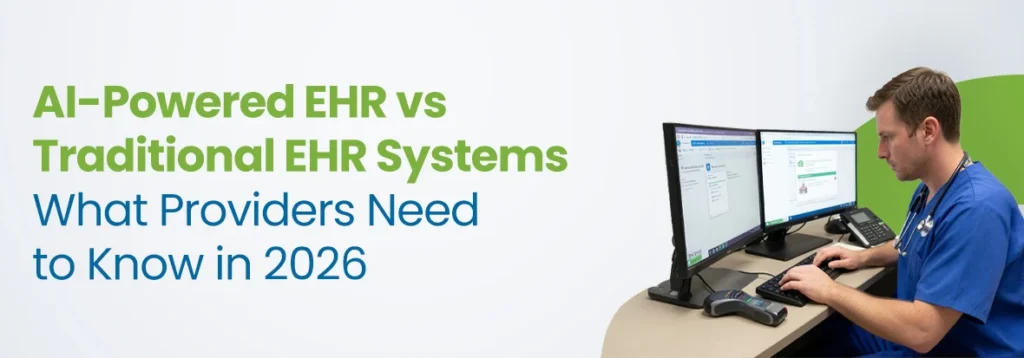AI-Powered EHR vs Traditional EHR Systems