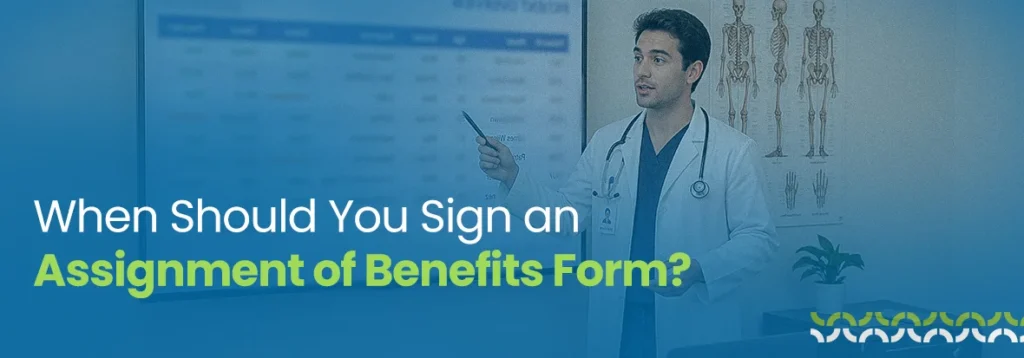 Assignment of Benefits Form