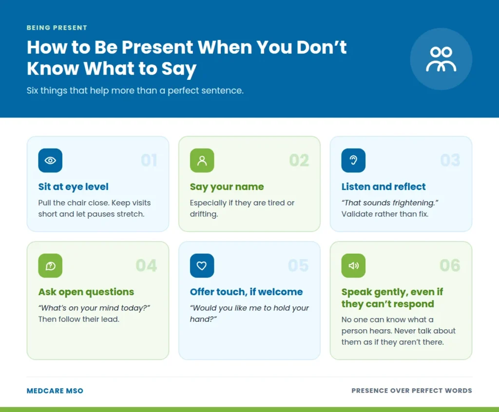 infographic: Words of Encouragement for Hospice Patients